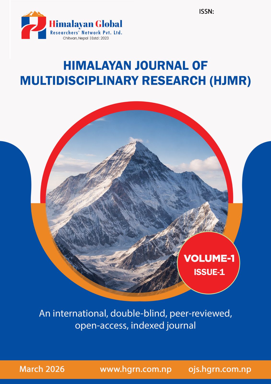 					View Vol. 1 No. 1 (2026)
				